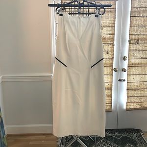 T Tahari Dress, white, size 8